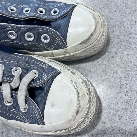 Converse Gray and White Kids Sneakers - Picture 10 of 13